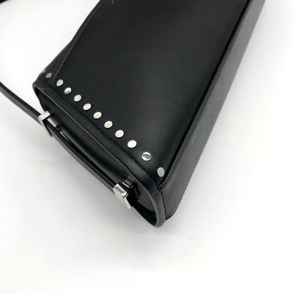 Michael Kors Black Leather Ludlow Adjustable Shoulder Bag - Picture 9 of 11